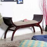 Bolt Solid Wood Two Seater Bench by Jfwoods