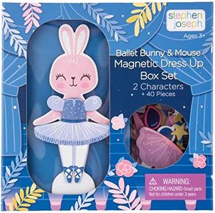 Stephen Joseph, Magnetic Dress Up Doll Bunny and Mouse