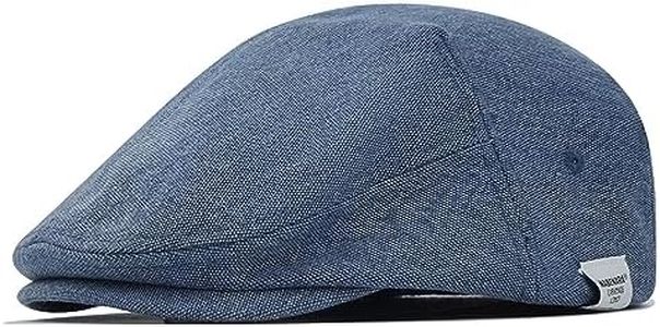 CLAPE Unisex Duckbill Hat Cotton Newsboy Flat Cap Gatsby Baker Boy Cap Ivy Hat Hunting Cabbie Hat Scally Cap