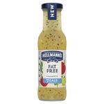 Hellmann's Fat Free Vinaigrette vegan salad dressing with only 7 calories per serving for salads and grain bowls 250 ml