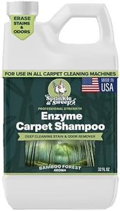 Sprinkle & Sweep Enzyme Carpet Shampoo (32oz) - Carpet Cleaner Solution to Eliminate Tough Stains & Neutralize Odors at the Source - Car, Furniture, Carpets & Rug Cleaner - Use with All Machines