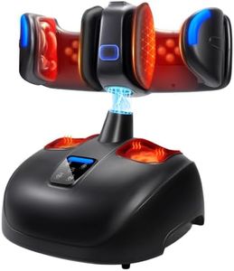 EaseZen Foot and Calf Massager with Heat, 2 in 1 Detachable for Neuropathy