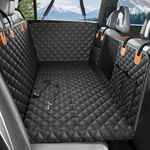 Dog Car Seat Cover,2025 Hard Bottom Dog Hammock for Car with Waterproof/Anti-slip/Scratch-Resistant/ Foldable. Back Seat Extender for Dogs can Hold 400 Pounds,Fit for Traveling with Pets in Cars/SUV