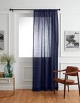 Solino Home European Flax Linen Cur