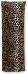 Sleeping Partners Super Soft Sherpa Body Pillow, Leopard/Cheetah Print