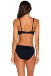 Sunsets Women's Banded Bikini Bottom, Black, X-Large