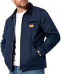 RAOENJADO Men's Detroit Jacket Vintage Relaxed Fit Utility Coat Windbreaker