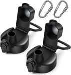 Auto Spout Lids for Hydro Flask Wide Mouth 12, 16, 18, 20, 32, 40, 64oz, Replacement Wide Mouth Lids with Button Lock Compatible with Simple Modern, Thermoflask, Iron Flask, Takeya and Other brand