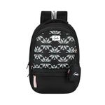 Genie Knots 40L Black Laptop Backpack With Laptop Sleeve