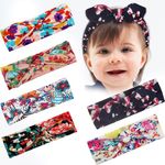 Bembika Bow Headband For Baby Girl Hair Accessories For Girls Turban Headband For Baby Girl Black