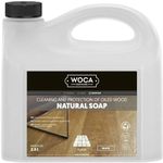 WOCA Natural Soap - White 2.5L Floor Cleaner, Ideal for Oiled Wood, Ecofriendly, Perfect for Oiled Furniture, Table Tops and All Other Natural Surfaces