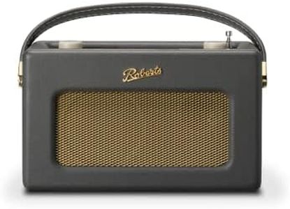 Roberts Revival iSTREAML FM/DAB/DAB+/INTERNET Digital Radio with Bluetooth, Charcoal Grey