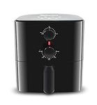 Elite Gourmet EAF-3218 Personal 1.1Qt. Compact Space Saving Electric Hot Air Fryer Oil-Less Healthy Cooker, Timer & Temperature Controls, PFOA/PTFE Free, 1.1 Quart, Black