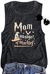 Women Magical Mom Tank Tops Manager