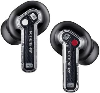 Nothing Ear Wireless Earbuds with ChatGPT Integration, Smart ANC, Hi-Res Audio with LDAC & LHDC, 11mm Dynamic Bass Boost, 40.5H Playtime, 6 Mics for Calls Headphones, Wireless Charging Black