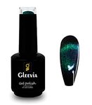 Gleevia 9D Cateye Uv Gel Nail Polish | Magnetic 9D Gel Nail Polish Soak-Off Uv Gel Diy For Professionals (9D-02), Shimmery Finish, 15 Ml/8Milliliters