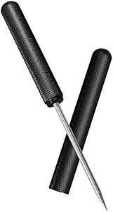 Rddconkit 9" Ice Picks Aluminum Alloy Handle Ice Tool with Safety Cover for Kitchen, Bars, Bartender,Picnics, Camping, and Restaurant (Black)