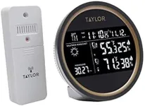Taylor 5282011 Digital Weather Forecaster, Black
