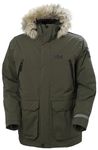 Helly-Hansen Men's Reine Parka Jacket, 431 Utility Green, Large