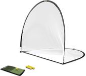 SKLZ Home Golf Driving Range Kit with Net, Golf Balls, Launch Pad, and Tees
