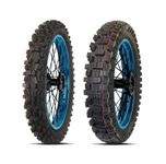 Rooster Off-Road Tire MZ1 110/100-18 Rear Tire and 80/100-21 Heavy Duty Front Tire - Compatible with Motocross Off - Road Enduro Motorcycle MX Dirt Bike Brands - Maximum Traction on All Condition