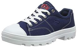 Skechers womens ROADIES-TRUE ROOTS Sneakers, NAVY, 7.5 US