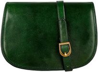 Time Resistance Leather Cross Body Bag for Women Shoulder Bag Messenger Purse