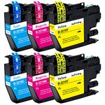 JoyPrinting LC3219XL Compatible Brother LC3219XL LC3219 LC3217 Ink Cartridges for Brother MFC-J5330DW MFC-J5335DW MFC-J5730DW MFC-J5930DW MFC-J6530DW MFC-J6930DW MFC-J6935DW (6-Pack)