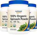 Nutricost Pure Spinach Powder 1LB (