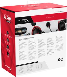 HyperX Cloud Alpha Wireless Gaming Headset – Over-Ear, PC/PS5
