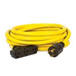 Champion Power Equipment 48034 25 ft. 30A 125V Generator Power Cord up to 3750 Watts (L5-30P to Three 5-15R)