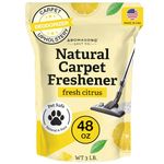Aromasong Carpet Deodorizer - 100% Natural Carpet Freshener Powder - Safe For Pets - Carpet Powder For Vacuuming - Upholstery Deodorizer - Effective Pet Odor Eliminator For Strong Odor & Pet Urine