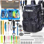 PLUSINNO Fishing Backpack with Rod 