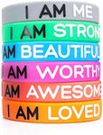 Solza Silicone Wristbands. 6-Piece 