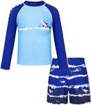 GRACE KARIN Boys' Rash Guard Set - 