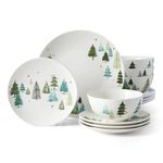 Lenox 893565 Balsam Lane 12-Piece Dinnerware Set