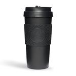 Neon Kactus Travel Coffee Cup | Reusable Coffee Cups with Lids | Coffee Travel Mug | Travel Cup Mug with Lid | Travel Coffee Mug | Travel Mugs for Hot Drinks | Portable Coffee Cup (Rock Star)