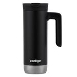 Contigo Superior 2.0 Stainless Steel Travel Mug with Handle, Vacuum-Insulated Metal Mug for Coffee and Tea with Leak-Proof Lid, Licorice, 20 oz (591 mL)