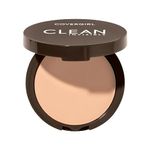 COVERGIRL - Clean Invisible Pressed Powder, Lightweight, Breathable, Vegan Formula, Talc- and fragrance-free - Buff Beige - 125