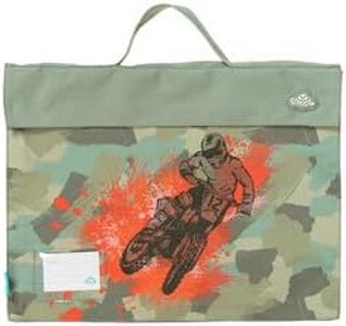 Library Bag - Camo Biker Kids School Library Bag