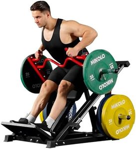 Mikolo Linear Row Machine, Back Workout Machine for Home Gym, Plate-Loaded Back Machine with Linear Bearing, Back Row Machine LAT Training Equipment SR06 Ultra(Machine Only)