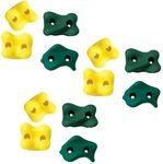 Swing-N-Slide WS 4781 Set of Twelve Climbing Rocks with Hardware - Accessories for Backyard & Outdoor Playsets