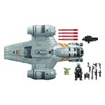 Star Wars Mission Fleet The Mandalorian The Child Razor Crest Outer Rim Run 6-cm-scale Action Figure and Vehicle Set