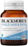 Blackmores Nails, Hair & Skin | Supports Collagen Formation | Provides Essential Nutrients for Healthy Nails, Hair and Skin | 60 Tablets