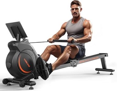 YOSUDA Rowing Machines for Home gym,Magnetic Rowing Machine with 16 Levels Quiet Resistance & 350LBS Weight Capacity,Rower Machine for Home Use with LCD Monitor,Comfortable Seat,App Compatible
