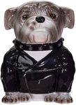 Bulldog Ceramic Cookie Jar