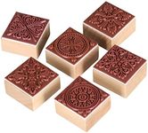 Wooden Rubber Stamps - Lace Pattern