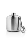 Eva Solo | Liquid Lounge Insulated Ice Bucket with Scoop | Keeps ice Cold and The Vacuum-Insulated ice Bucket ensures no Condensation on The Table | Brushed Steel, 822015