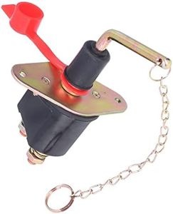Interruptor Aislador de Batería de Automóvil, Universal 12-24 V 300a Interruptor de Aislamiento de Batería de Metal para Automóvil Interruptor de Apagado de Batería para Automóvil, Vehículo Recreativo