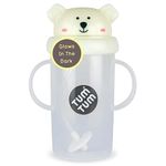 TUM TUM Tippy Up Free Flow Sippy Cup (No Valve), Sippy Cup for Toddlers, BPA Free (Pete Polar Bear 300ml)